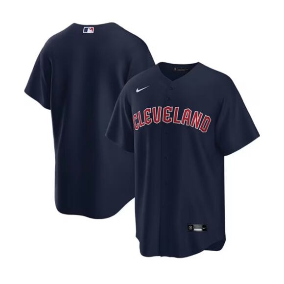 Nike Authentic Cleveland Guardians Baseball Alternate Jersey Men’s Size XL - Picture 1 of 3